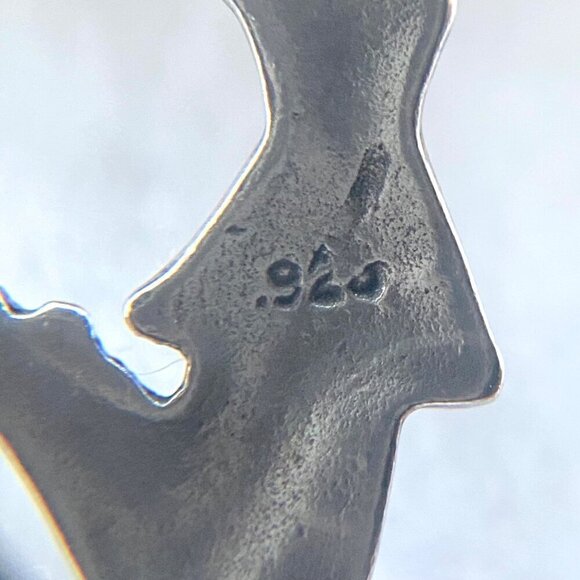 Sterling Silver 925 Jumping Cheerleader Pom Pom Cheer Charm Pendant - Picture 9 of 16